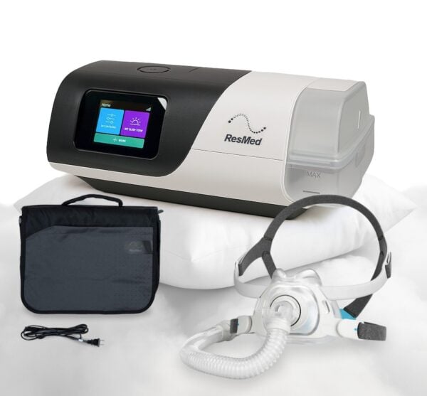 New ResMed Airsense 11 Autoset S11 Auto CPAP Machine APAP with Humidifier Climateline Tubing and Airfit F40 Mask
