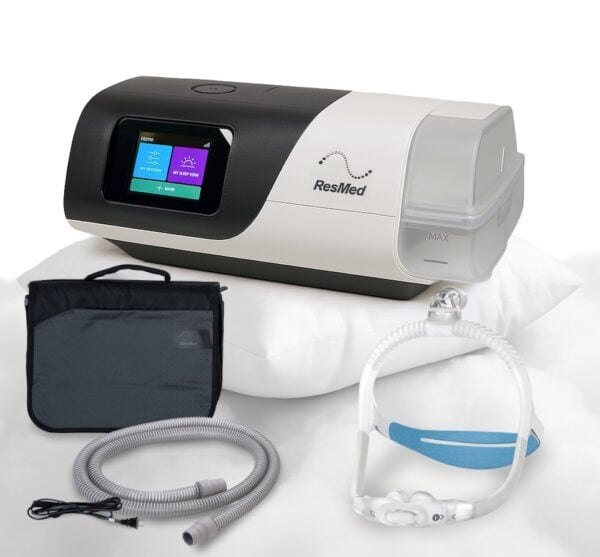 New ResMed Airsense 11 Autoset S11 Auto CPAP Machine APAP with Humidifier Climateline Tubing and Airfit P30i Mask