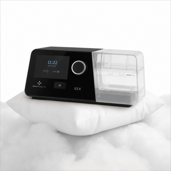 New ReactHealth G3 X APAP with Cellular Modem and Standard Tubing